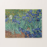 Vincent Van Gogh, Irises, Les Iris Jigsaw Puzzle<br><div class="desc">Vincent Van Gogh - Irises,  Les Iris,  1889.</div>