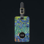 Vincent Van Gogh - Irises Luggage Tag<br><div class="desc">Irises / Iris - Vincent Van Gogh,  1889</div>