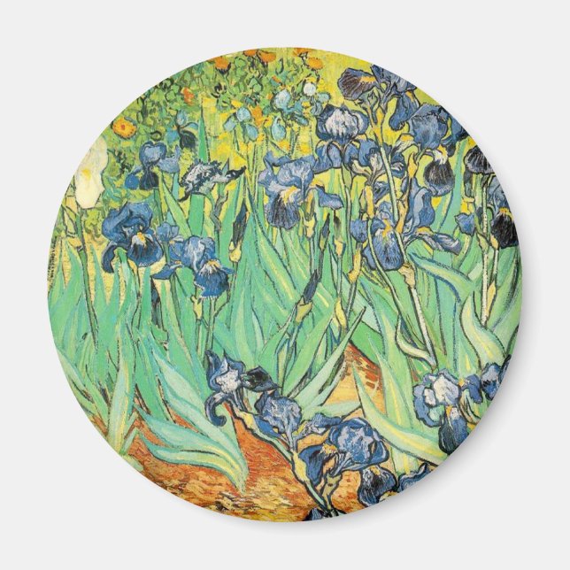 Vincent Van Gogh - Irises Magnet (Front)