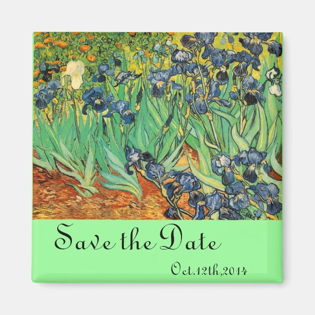 Vincent van Gogh,Irises Magnet (Front)