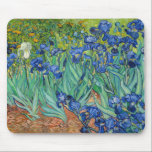 Vincent Van Gogh - Irises Mouse Mat<br><div class="desc">Irises / Iris - Vincent Van Gogh, 1889</div>