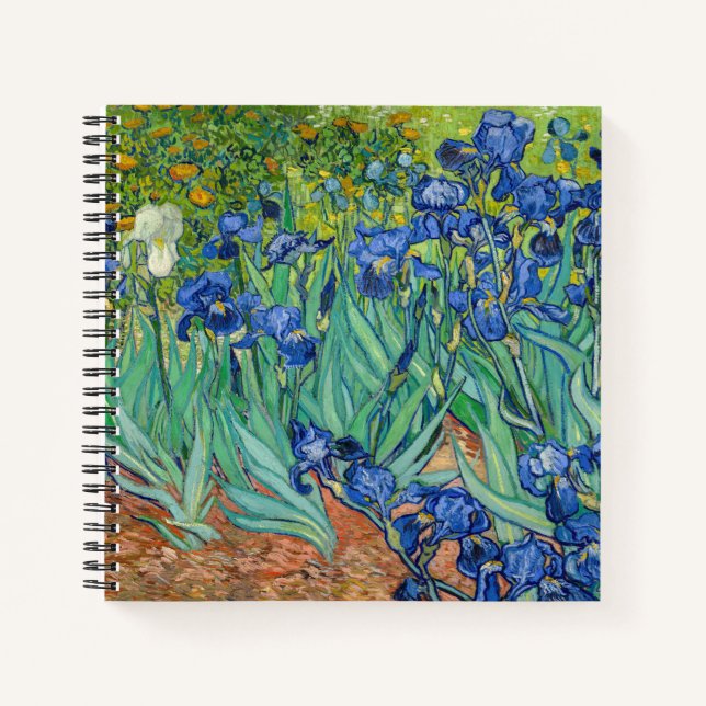 Vincent Van Gogh - Irises Notebook (Front)