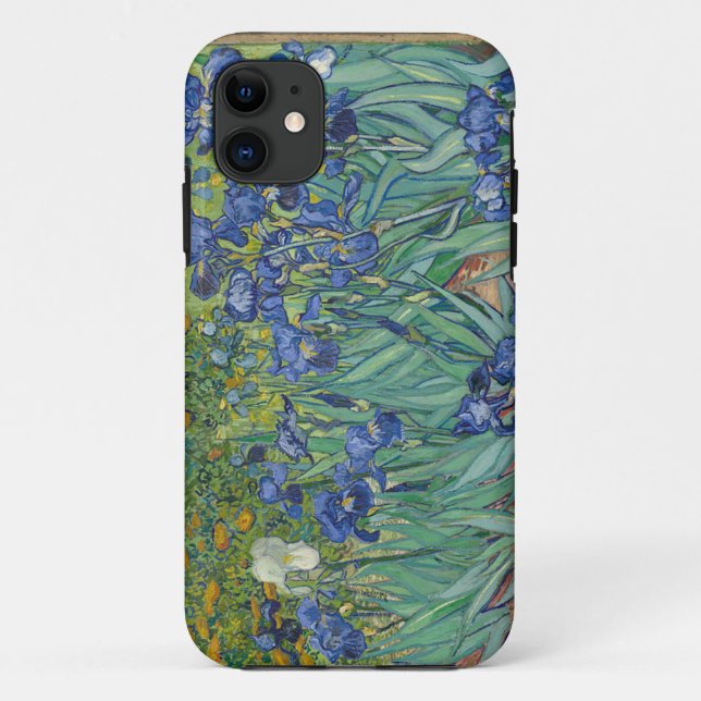 Vincent Van Gogh  Irises Painting Phone Cover Case (Back)