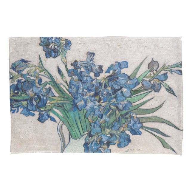 Vincent van Gogh - Irises Pillowcase (Front)