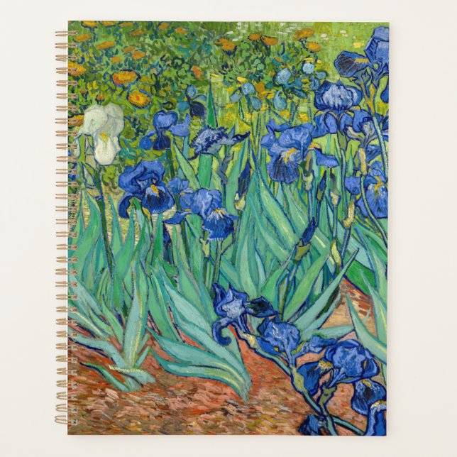 Vincent Van Gogh - Irises Planner (Front)