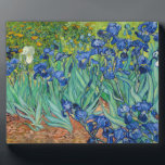 Vincent Van Gogh - Irises Plaque<br><div class="desc">Irises / Iris - Vincent Van Gogh,  1889</div>