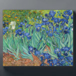 Vincent Van Gogh - Irises Plaque<br><div class="desc">Irises / Iris - Vincent Van Gogh,  1889</div>