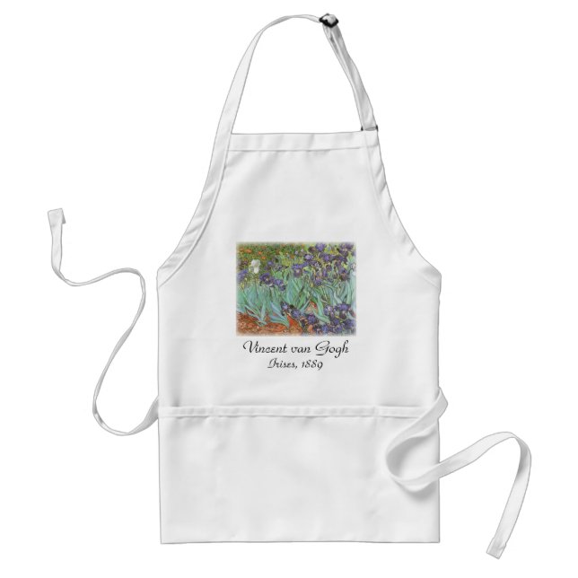 Vincent van Gogh - Irises Standard Apron (Front)
