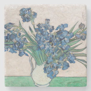 Vincent van Gogh - Irises Stone Coaster