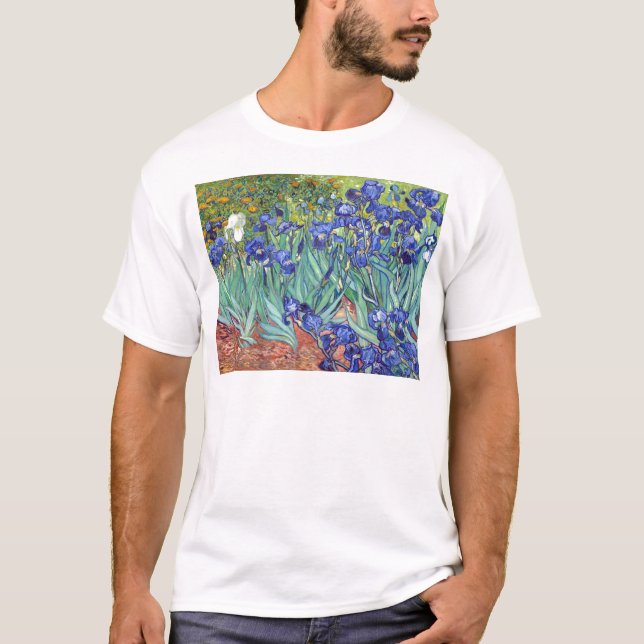 Vincent van Gogh Irises T-Shirt (Front)