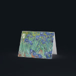 Vincent Van Gogh - Irises Thank You Card<br><div class="desc">Vincent Van Gogh - Irises</div>
