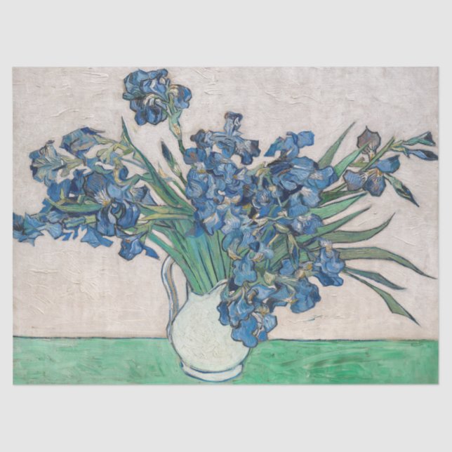 Vincent van Gogh - Irises Tissue Paper (Front)