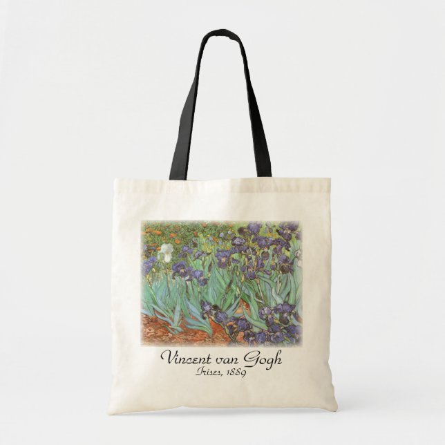 Vincent van Gogh - Irises Tote Bag (Front)