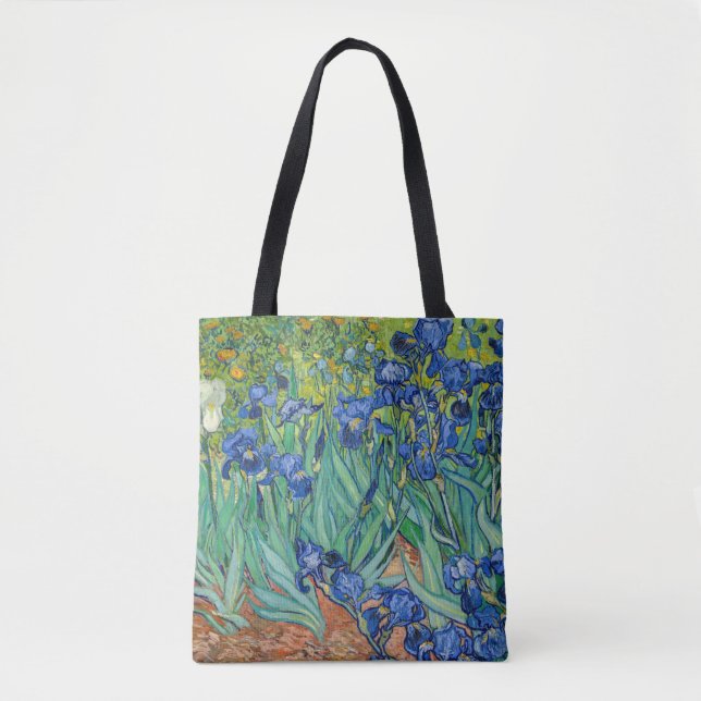Vincent Van Gogh - Irises Tote Bag (Front)