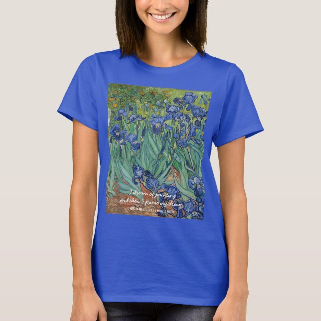 Vincent van Gogh Irises Women's T-Shirt (Front)