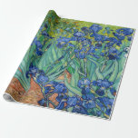 Vincent Van Gogh - Irises Wrapping Paper<br><div class="desc">Irises / Iris - Vincent Van Gogh,  1889</div>