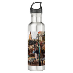 Vincent Van Gogh - La Guinguette on Montmartre 710 Ml Water Bottle