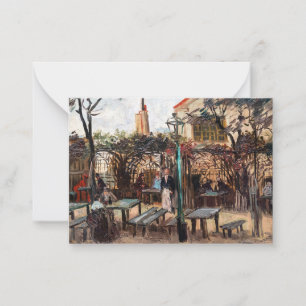 Vincent Van Gogh - La Guinguette on Montmartre Card
