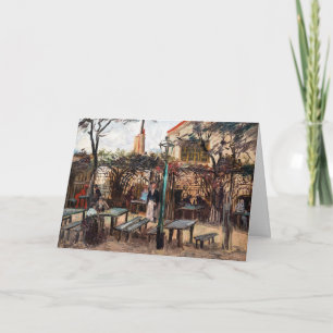 Vincent Van Gogh - La Guinguette on Montmartre Card