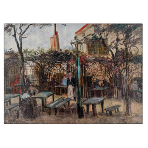 Vincent Van Gogh - La Guinguette on Montmartre Cutting Board