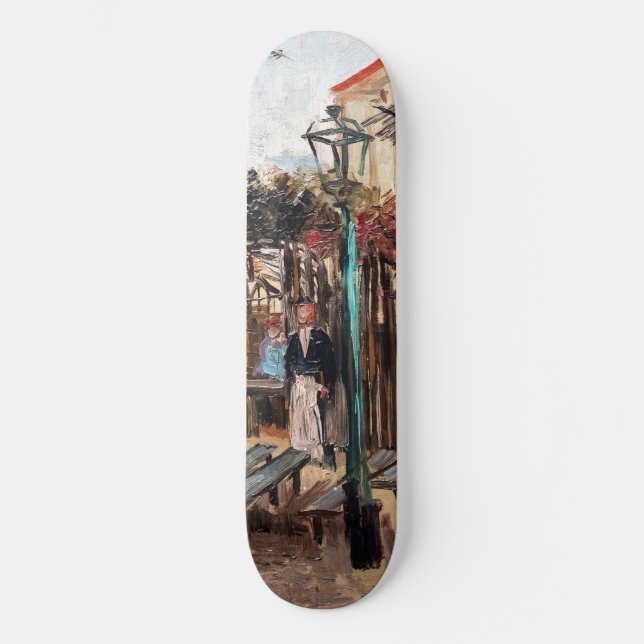 Vincent Van Gogh - La Guinguette on Montmartre Skateboard (Front)