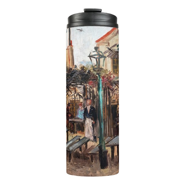 Vincent Van Gogh - La Guinguette on Montmartre Thermal Tumbler (Front)
