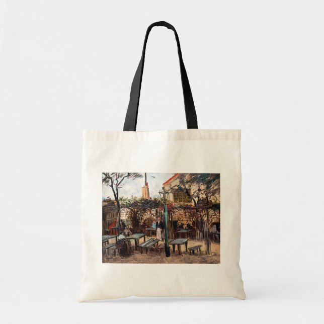 Vincent Van Gogh - La Guinguette on Montmartre Tote Bag (Front)