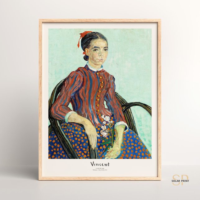 Vincent van Gogh La Mousmé Art Print Vintage (Creator Uploaded)