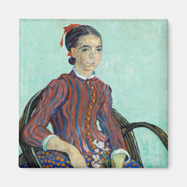 Vincent van Gogh - La Mousme Magnet (Front)