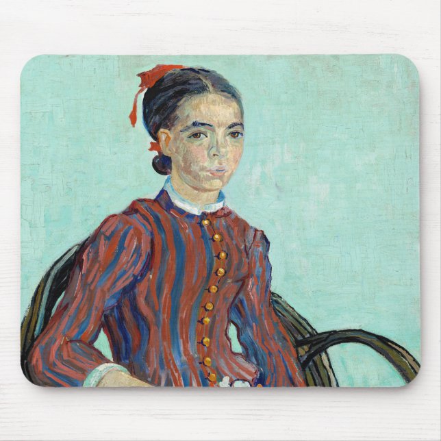 Vincent van Gogh - La Mousme Mouse Mat (Front)