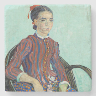 Vincent van Gogh - La Mousme Stone Coaster