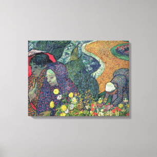 Vincent van Gogh   Ladies of Arles , 1888 Canvas Print