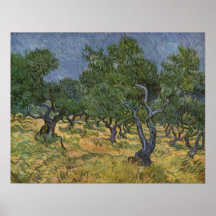 Vincent van Gogh Landscape - 1889 Poster