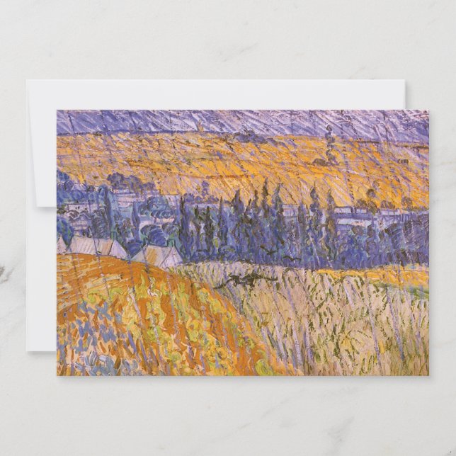 Vincent van Gogh - Landscape at Auvers in the Rain (Front)