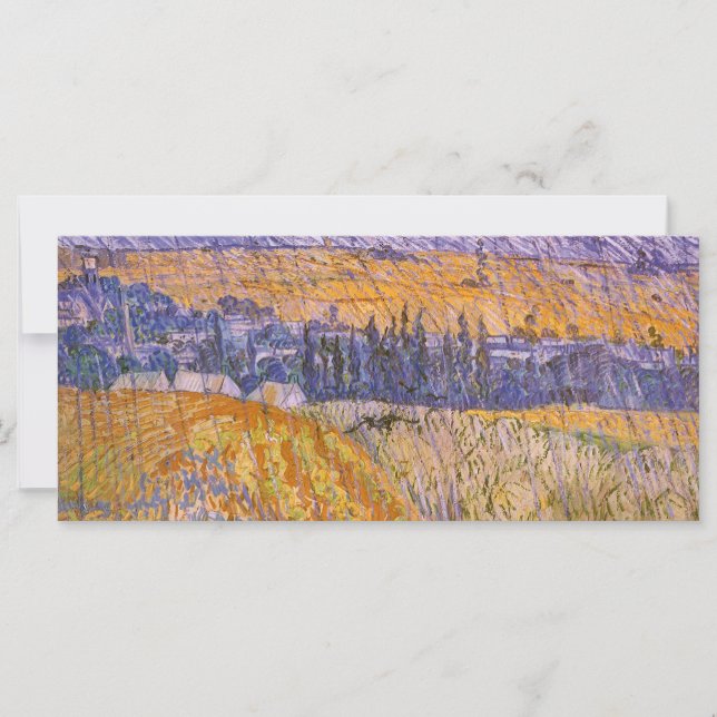 Vincent van Gogh - Landscape at Auvers in the Rain (Front)