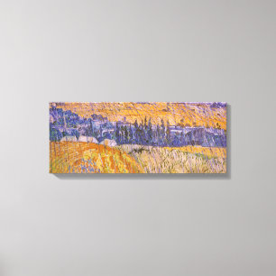 Vincent van Gogh - Landscape at Auvers in the Rain Canvas Print