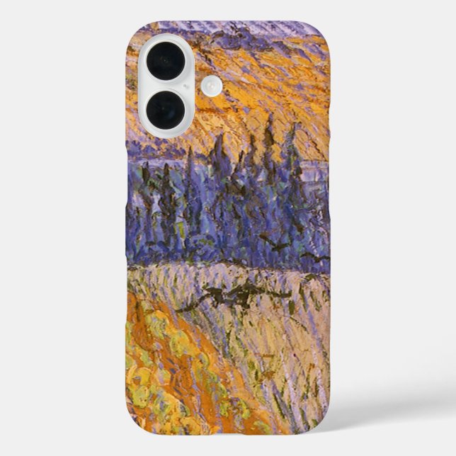 Vincent van Gogh - Landscape at Auvers in the Rain Case-Mate iPhone Case (Back)