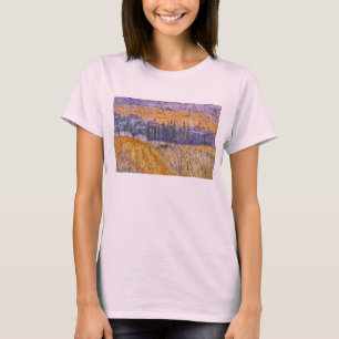 Vincent van Gogh - Landscape at Auvers in the Rain T-Shirt
