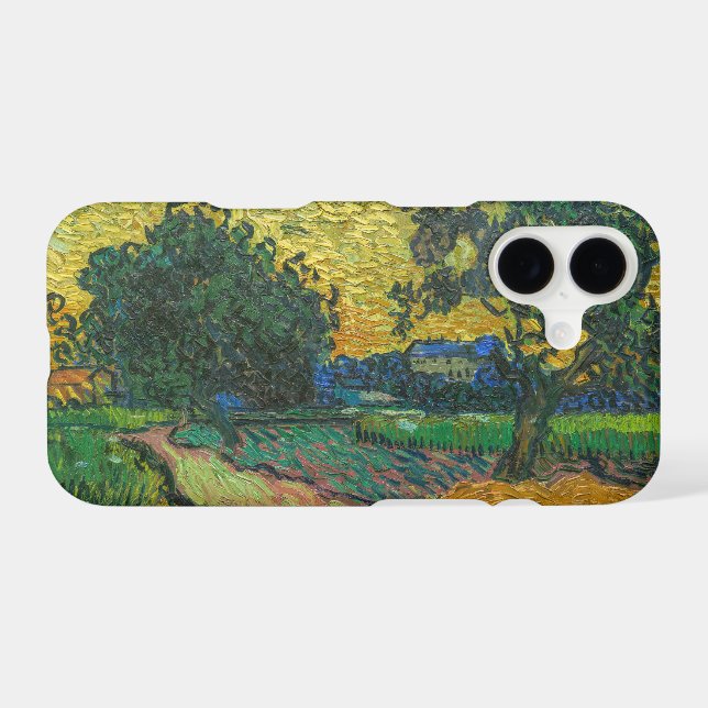 Vincent van Gogh - Landscape at Twilight (Back (Horizontal))
