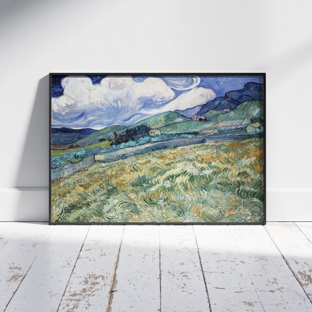 Vincent Van Gogh, Landscape from Saint-Remy Photo Print (Creator Uploaded)