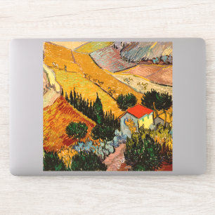 Vincent van Gogh - Landscape, House and Ploughman