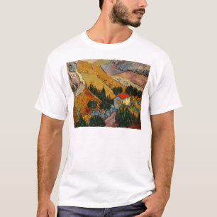 Vincent van Gogh Landscape w/ House & Ploughman T-Shirt