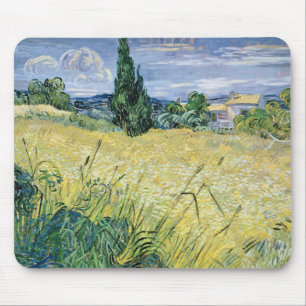 Vincent van Gogh Landscape with Green Corn, 1889 Mouse Mat
