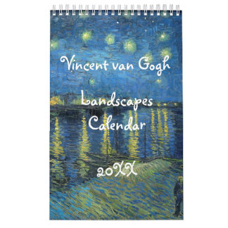 Vincent van Gogh Landscapes Calendar