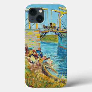 Vincent van Gogh - Langlois Bridge at Arles #1 iPhone 13 Case
