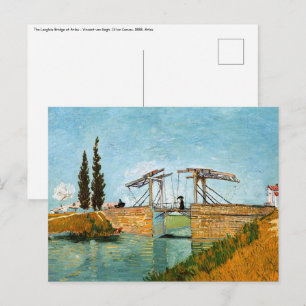 Vincent van Gogh - Langlois Bridge at Arles #3 Postcard