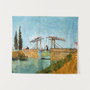 Vincent van Gogh - Langlois Bridge at Arles #3 Tapestry