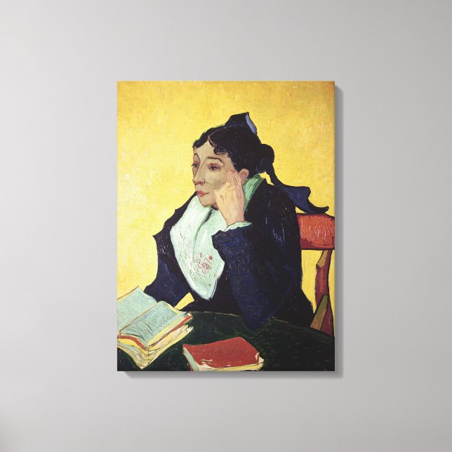 Vincent van Gogh | L'Arlesienne  1888 Canvas Print (Front)
