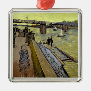 Vincent van Gogh   Le Pont de Trinquetaille Arles Metal Tree Decoration