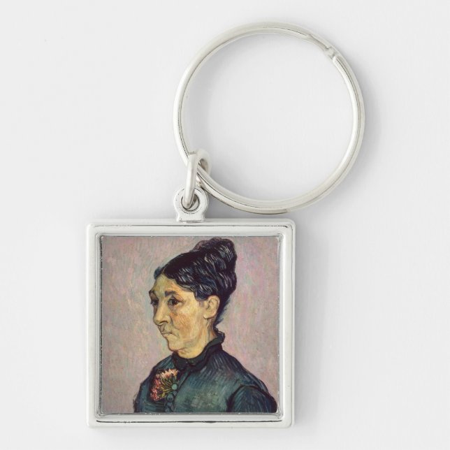 Vincent van Gogh | Madame Jeanne Lafuye Trabuc Key Ring (Front)